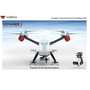 New WALKERA VOYAGER 3 w/ 4K HD Camera Drone Devention Transmutable Quadcopter