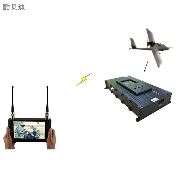 Low Delay HD UAV Transmitter COFDM Wireless Video Link Drones Video Audio Transmitter and Receiver HDMI/SDI input Lightweight