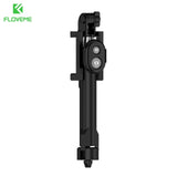 FLOVEME Foldable Mini Selfie Stick Self Bluetooth Selfie Stick+Tripod+Bluetooth Shutter Remote Controller for iPhone Android