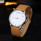 Luxury Women's Men's Watches Analog Quartz Leather Sport Wrist Dress Date Watch