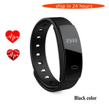 Hold Mi QS80 Bluetooth Smart Band Bracelet Wristband Heart Rate and Blood Pressure Sleep Monitoring for IOS Android Smartphone