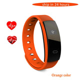 Hold Mi QS80 Bluetooth Smart Band Bracelet Wristband Heart Rate and Blood Pressure Sleep Monitoring for IOS Android Smartphone