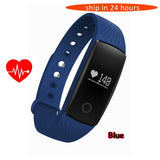 Hold Mi ID107 Bluetooth 4.0 Smart Bracelet smart band Heart Rate Monitor Wristband Fitness Tracker for Android iOS Smartphone