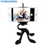 FORNORM Mini Flexible Octopus Tripod Phone Bracket Stand Holder Mount Monopod Styling Accessories for Sport Camera Smartphones