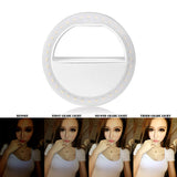 LemonBest 36-LED Smartphone Selfie Light Ring Fill Lights Battery Operated Clip on Phone