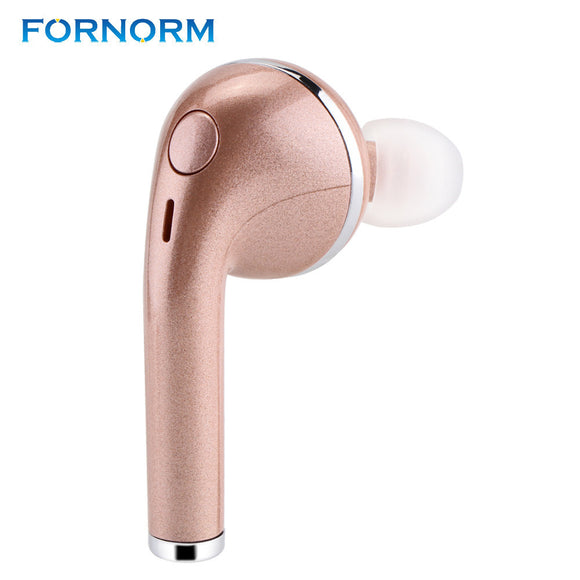 FORNORM 1PCS Wireless Bluetooth Earphone Sweatproof With Microphone Headset For IPhone Android Phone Most SmartPhone