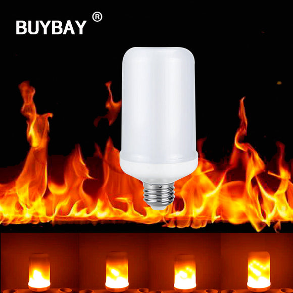 LED E27 5W Flicker Flame Fire Effect Light Bulb Warm White Decor Lamp