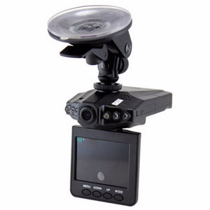 2.5'' LCD HD Dvr Recorder car detector Camera With Motion Detection 6 leds Night View dash cam Car DVR 270 Degree Angel SD Card