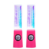 Colorful LED Dancing Water Fountain Light Show Sound Speaker for Laptops Smartphone iPhone iPad