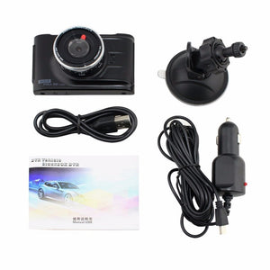 3" Full HD 1080P Car DVR CCTV Dash Camera 170 Degree Wide Angle Lens G-Sensor Vehicle Video Cam Recorder Support TF Card