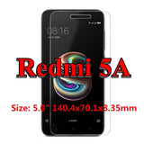 Tempered Glass For XIAOMI REDMi 5 5A 4A 4PRO 4X plus A1 NOTE 4 PRO SE Global 2 Screen cover protective 2G 3G 4G 16G 32G 64G 9H