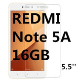 Tempered Glass For XIAOMI REDMi 5 5A 4A 4PRO 4X plus A1 NOTE 4 PRO SE Global 2 Screen cover protective 2G 3G 4G 16G 32G 64G 9H