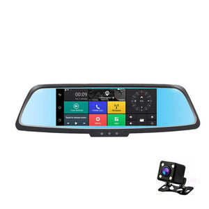 7 Inch Professional Dual Lens Car DVR 3G Rearview Mirror Recorder Camera Full HD 1080P Dash Cam for Android 5.0