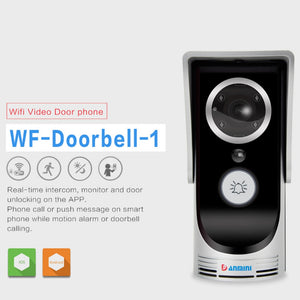 DANMINI IR LED Wifi Video Intercom Wireless Door Phone Motion Detection 720P Night Vision Video Intercom Doorbell Cam