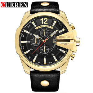 2018 Style Fashion Watches Super Man Luxury Brand CURREN Watches Men Women Men's Watch Retro Quartz Relogio Masculion For Gift