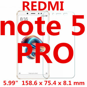 Tempered Glass For XIAOMI REDMi 5 5A 4A 4PRO 4X plus A1 NOTE 4 PRO SE Global 2 Screen cover protective 2G 3G 4G 16G 32G 64G 9H