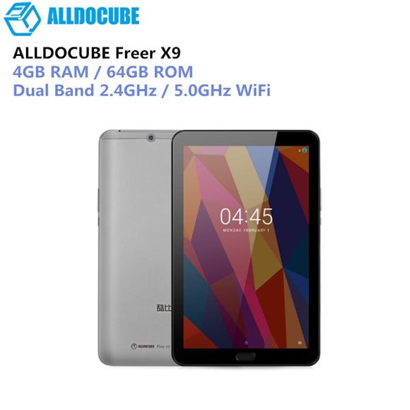 ALLDOCUBE U89 Freer X9 Tablets PC 8.9 inch 2560*1600 IPS Android 6.0 MT8173V Quad core 4GB Ram 64GB Rom 13MP Dual Wifi 2.4G/5G