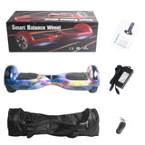 Electrico Scooter With Bluetooth Speaker 6.5 Inch Self Balance Electric Hoverboard Two Wheel Skateboard Electric with bag remote