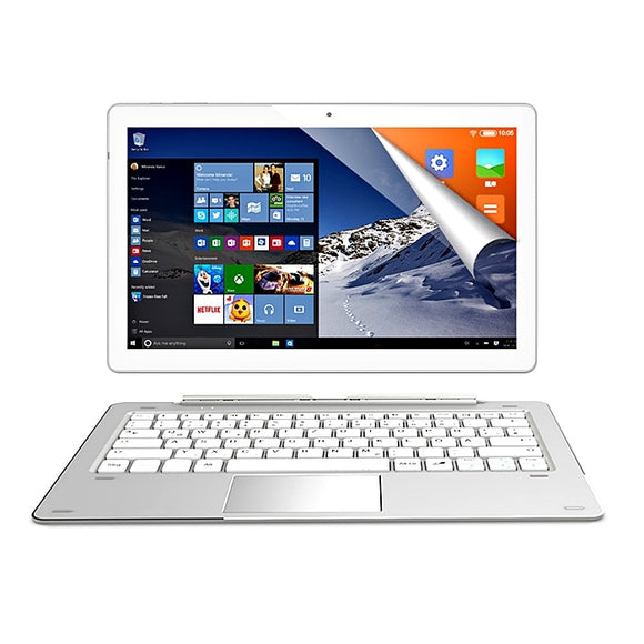 ALLDOCUBE  iWork  Pro 2 in 1 Tablet PC 10.1 inch Windows 10 + Android 5.1 Intel Cherry Trail x5-Z8350 Quad Core 1.44GHz 4GB RAM