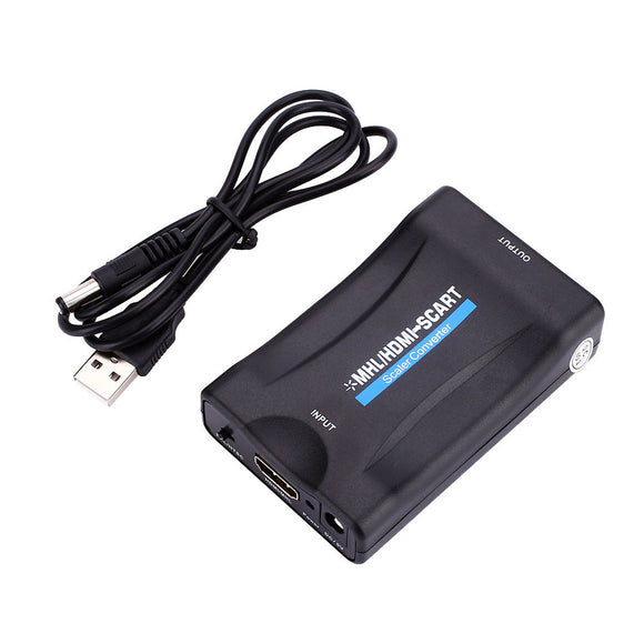 Smartphone HDMI To SCART Video Audio 1080P