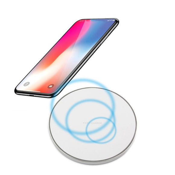 Wireless Charger Charging Pad Ultra-Thin Anti Slip for Smartphones Other Enabled Devices Portable Ultra-Slim