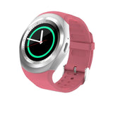 Y1 Bluetooth Touch Screen Smart Watch with Micro SIM TF Slot Wearable Devices For iOS Android Smartphone