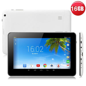 White 9" Tablet PC Android 4.4