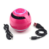 Mini Portable Wireless Bluetooth Speakers Round Subwoofer Hands-Free Indoor Outdoor Fashion Loudspeakers For Smartphone