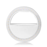 LemonBest 36-LED Smartphone Selfie Light Ring Fill Lights Battery Operated Clip on Phone