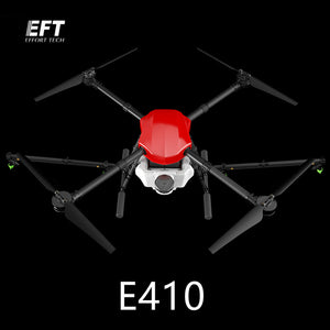 EFT E410 1300mm Wheelbase waterproof agricultural spraying drone flight platform 10L 10KG  Folding UAV Quadcopter