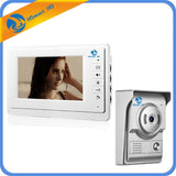 7 inch LCD Video Intercom Doorbell Home Security Video Door Phone IR Camera Monitor With Night Vision Videoportero Unlock Cam