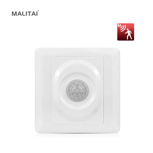 Wireless Motion Sensor light Switch 110V-240V Recessed Wall Motion Sensor Switch Module Detector Auto ON OFF PIR Switch