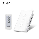 Wireless Remote Control Touch Sensor LED light Dimmer 110V 220V Dimmable Wall Switch EU US UK AU Standard lamp Bulb light Switch