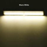 Wireless PIR Motion Sensor light Switch Battery Power LED Rigid Bar light For Closet Wardrobe Cabinet Stairs Hallway